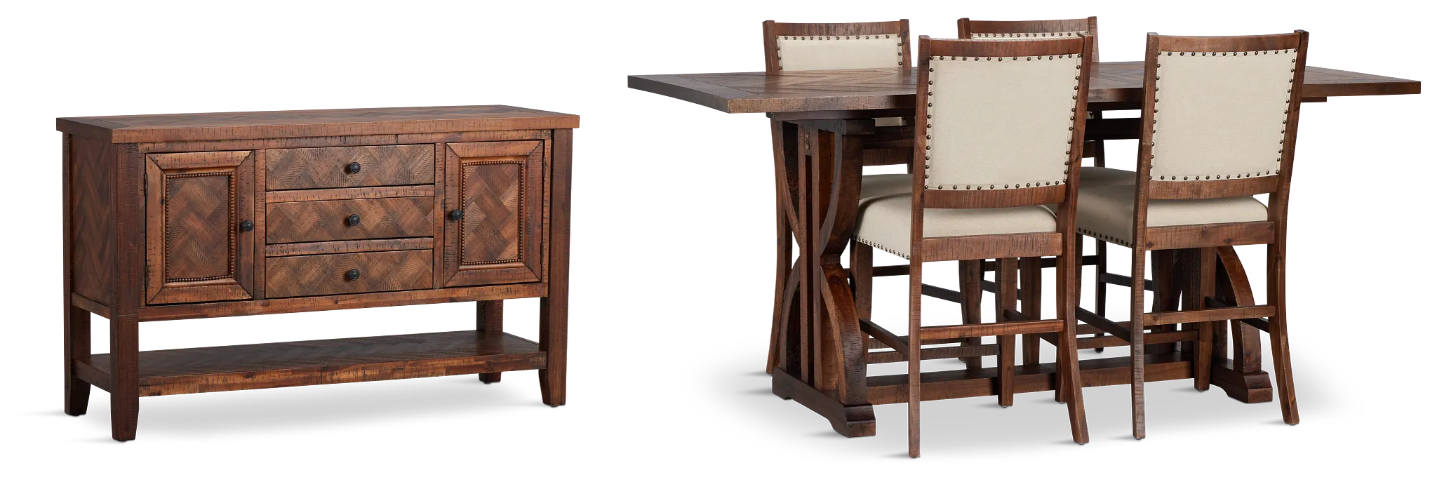 Joplin Dark Tone High Dining Room