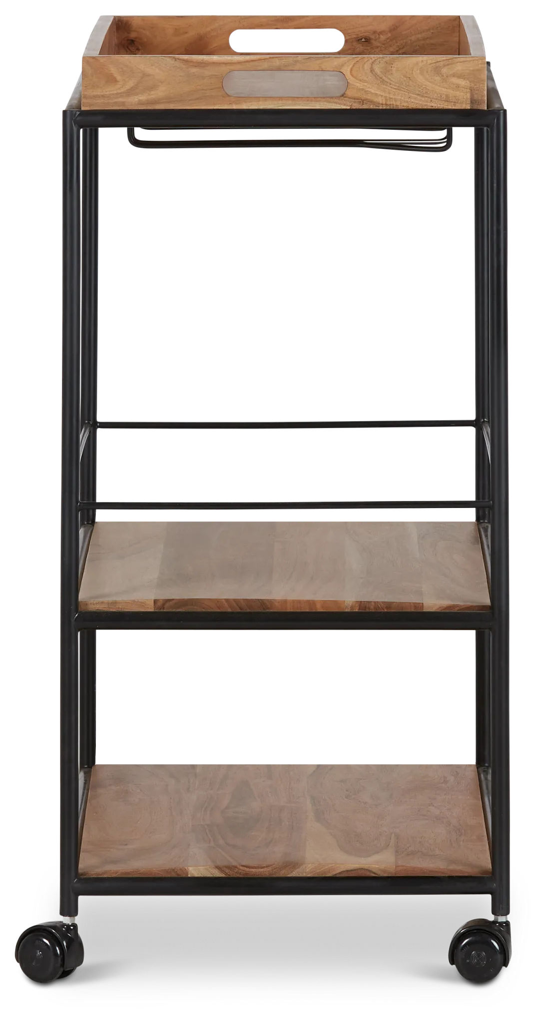 Margo Rectangular Metal Bar Cart