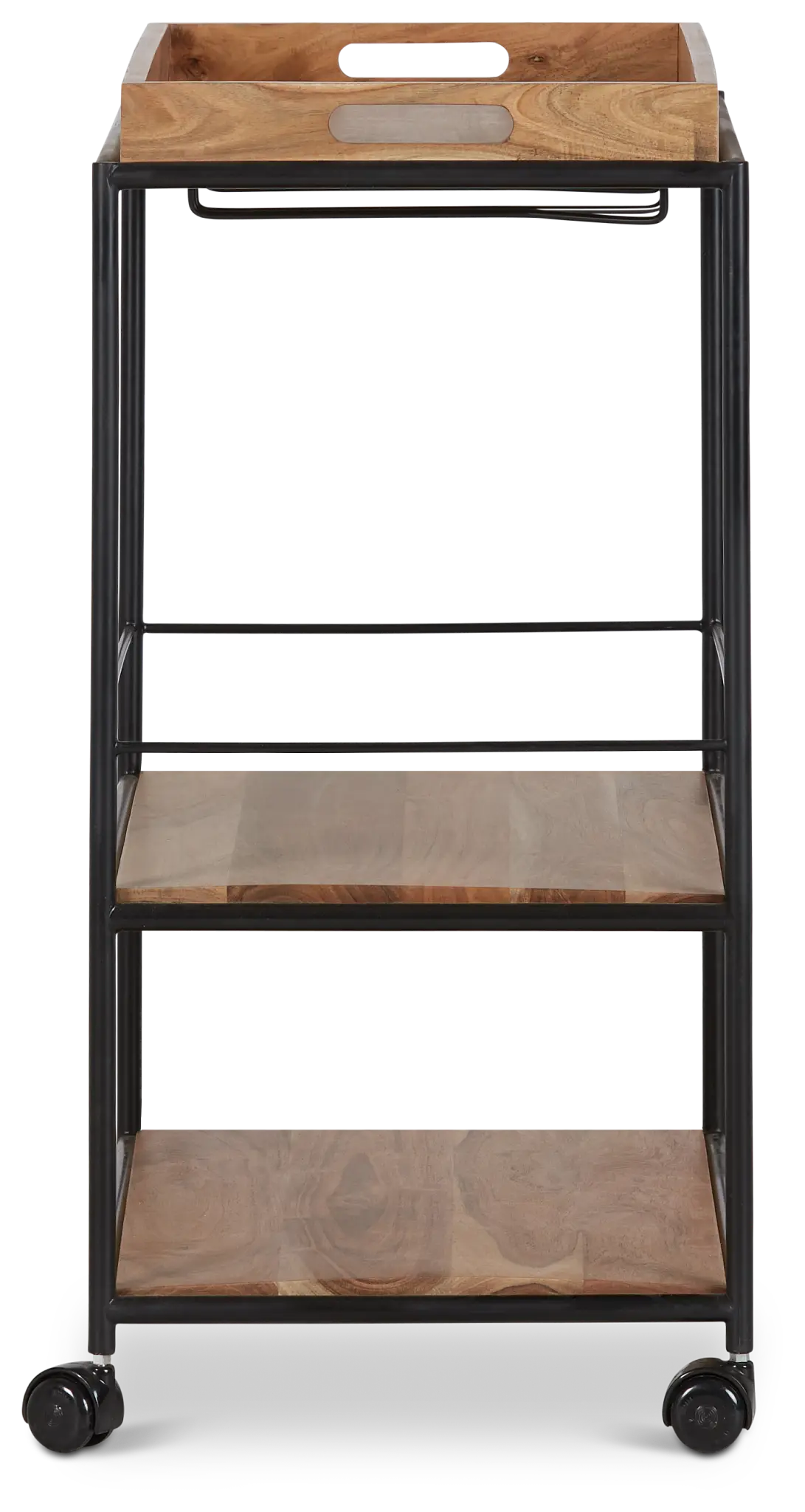 Margo Rectangular Metal Bar Cart Margo Rectangular Metal Bar Cart