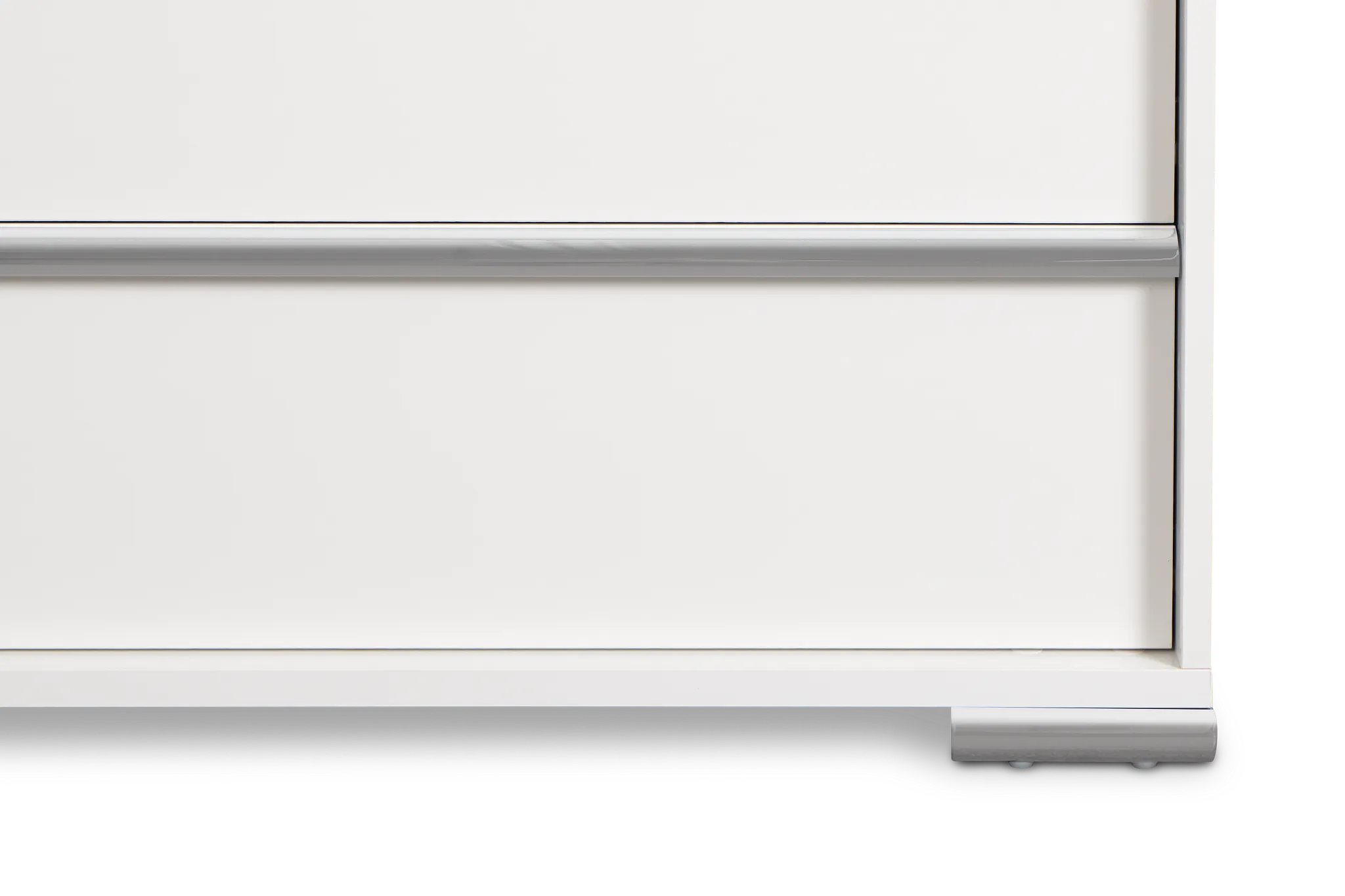 Davie White Drawer Chest