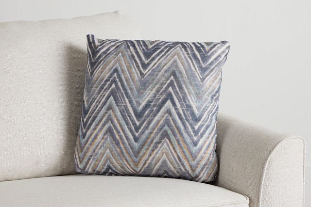 Zezster Gray 20" Accent Pillow