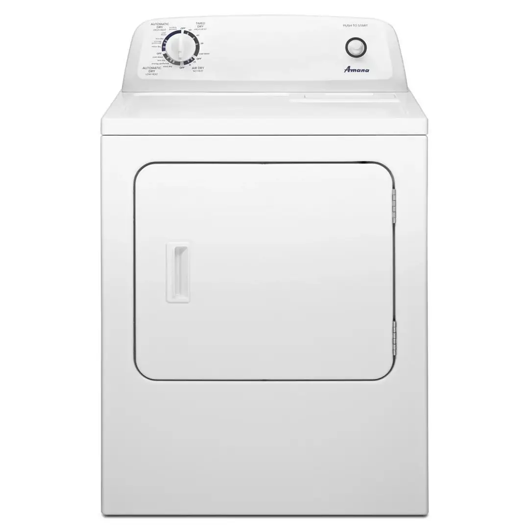 Amana 4655 Series White Front Load Electric Dryer Amana 4655 Series White Front Load Electric Dryer