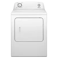 Amana 4655 Series White Front Load Electric Dryer