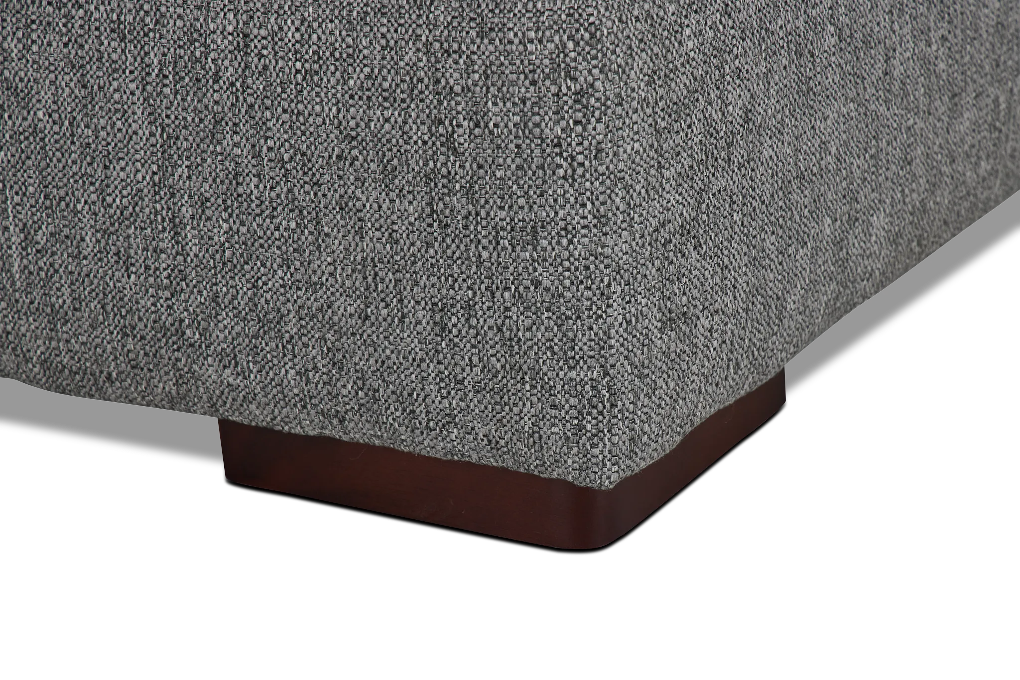 Veronica Dark Gray Down Left Bumper Sectional