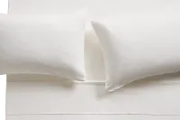 Rest & Renew Linen Blend White Sheet Set