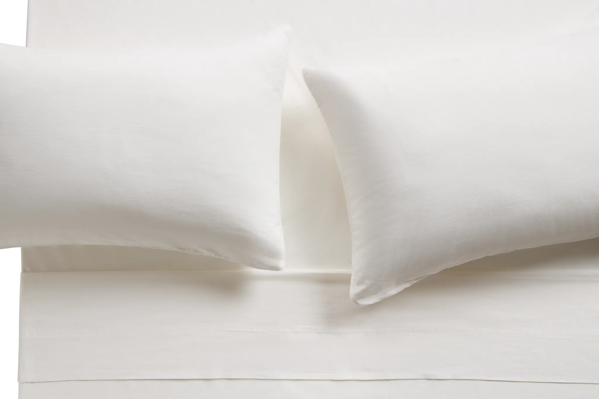 Rest & Renew Linen Blend White Sheet Set