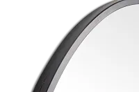 Ezra Black Medium Mirror