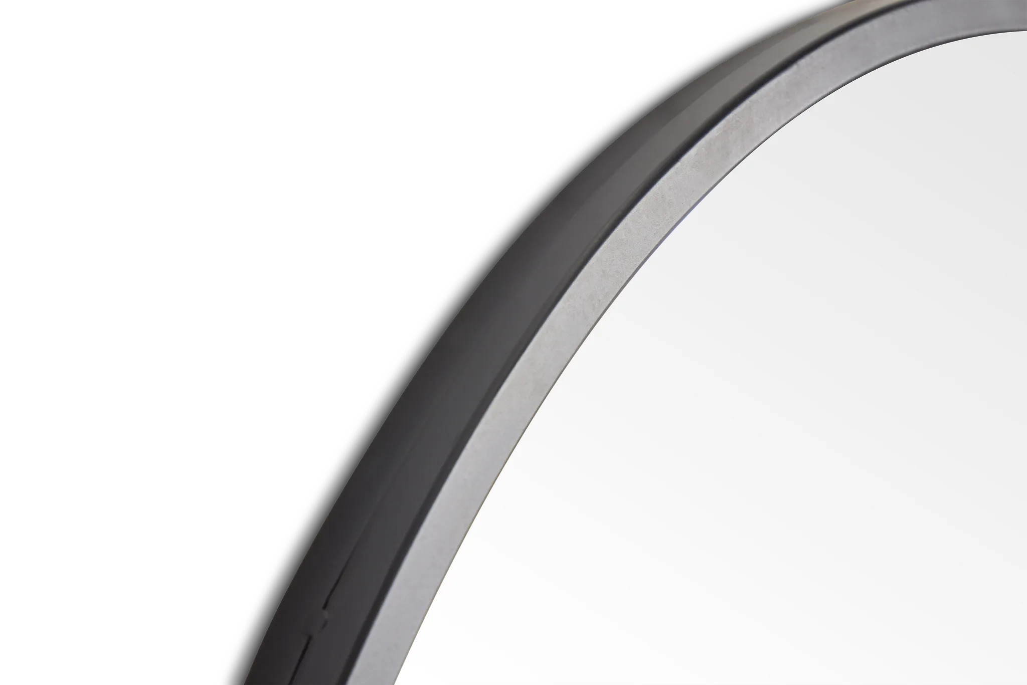 Ezra Black Medium Mirror