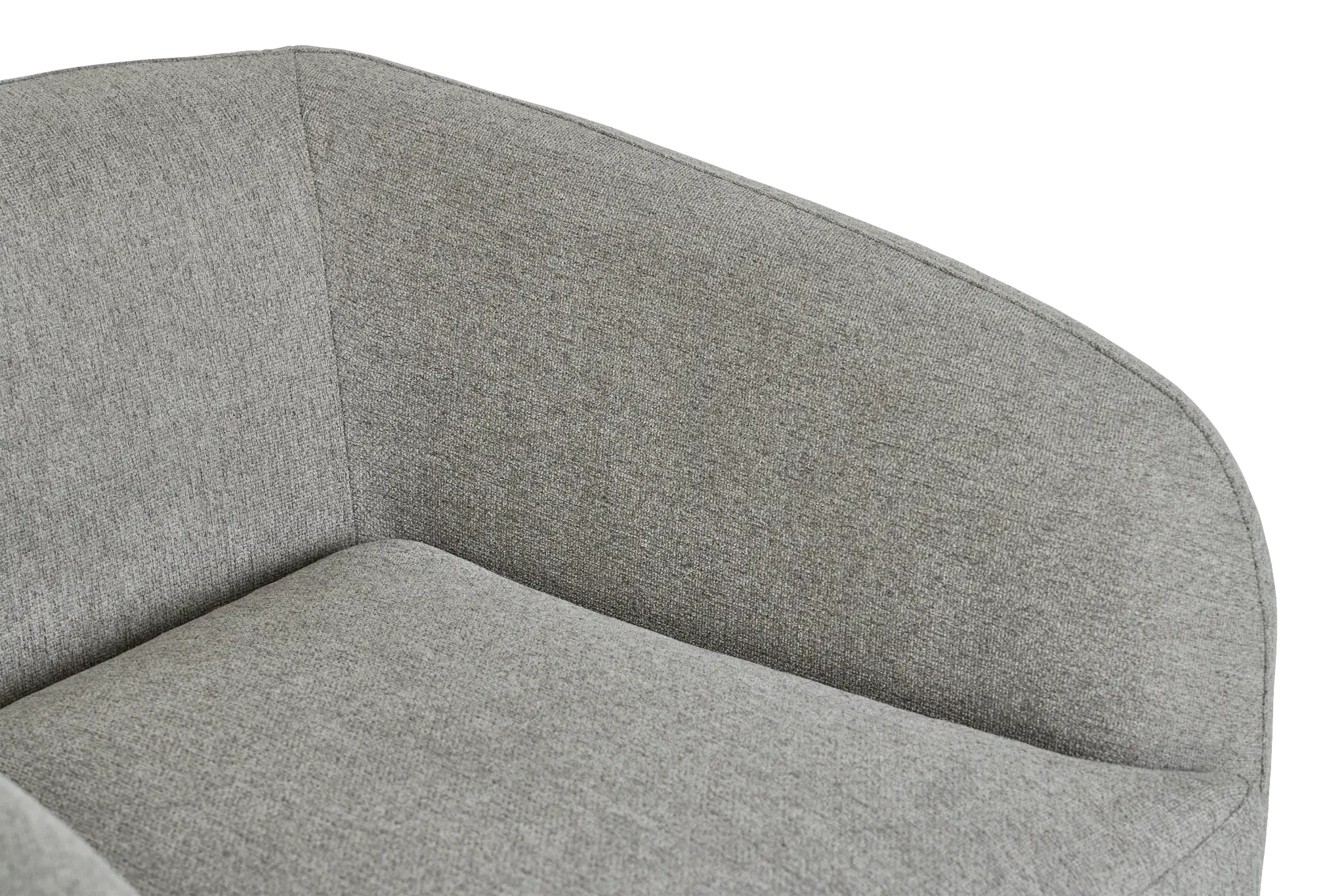 Aubrey Light Gray Fabric Accent Chair Aubrey Light Gray Fabric Accent Chair