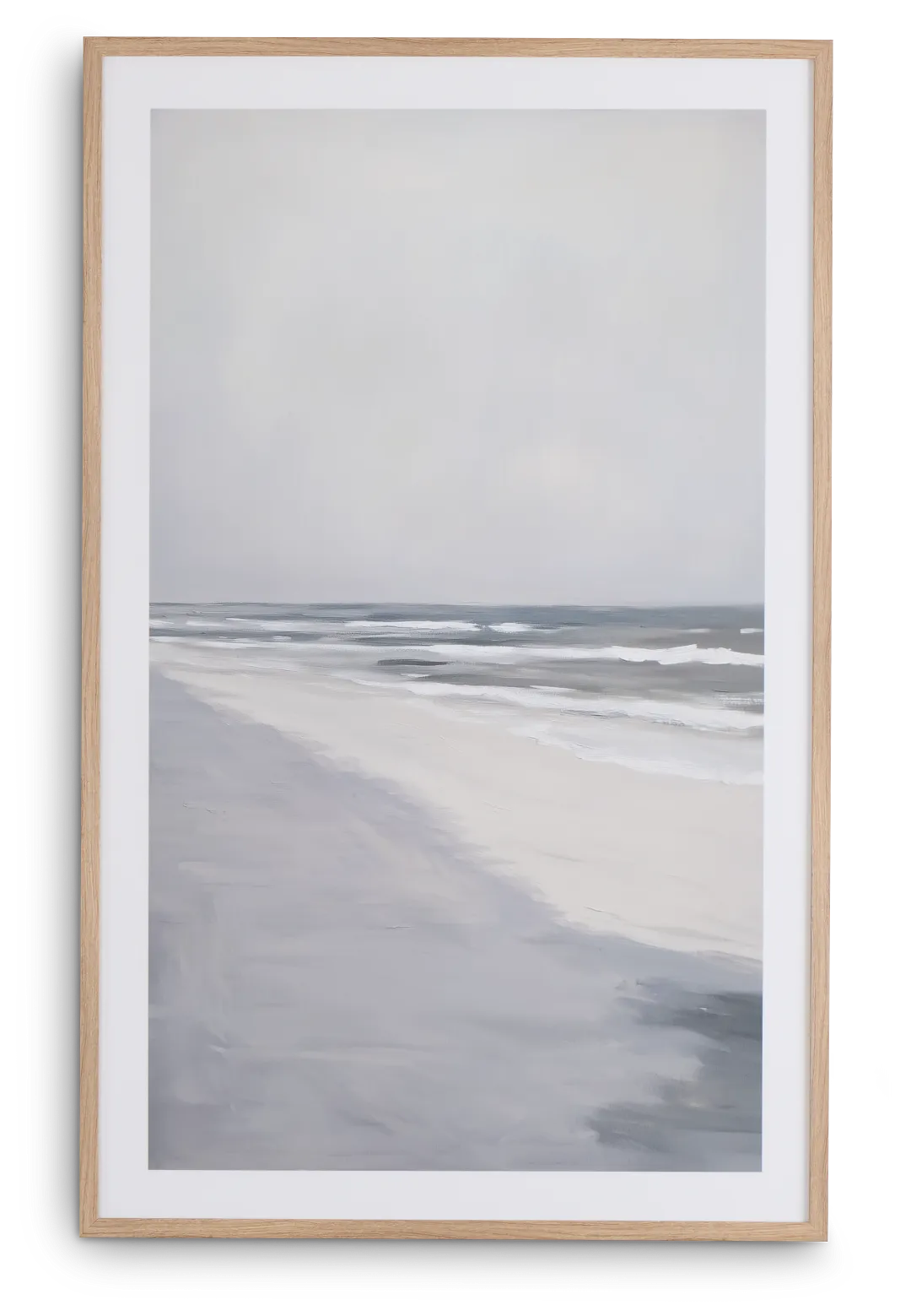 Bertha Light Blue Framed Wall Art