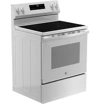 Ge 400 Series White 30" Electric Range