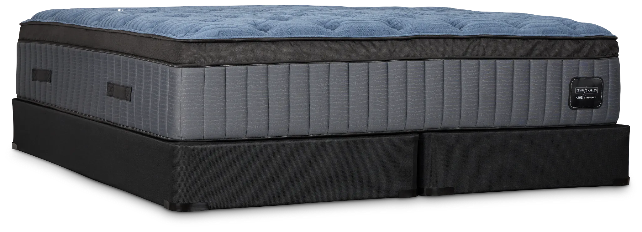 Kevin Charles By Sealy Reserve Lux Plush Mattress Set