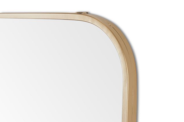 Hudson Gold Small Mirror