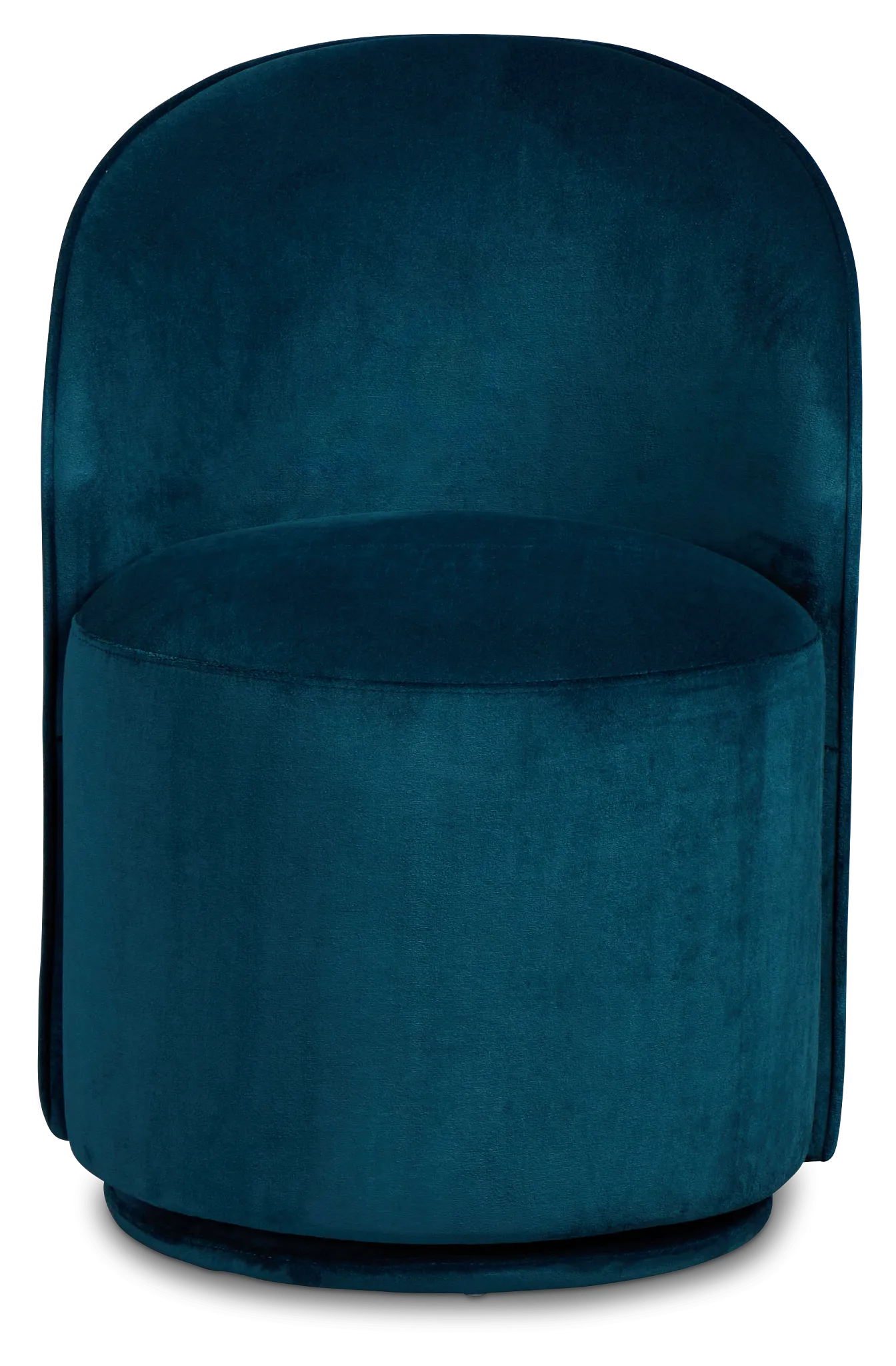 Claude Dark Blue Velvet Upholstered Side Chair
