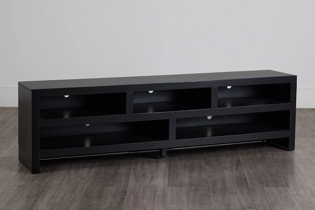 Stowe Black 78" Tv Stand