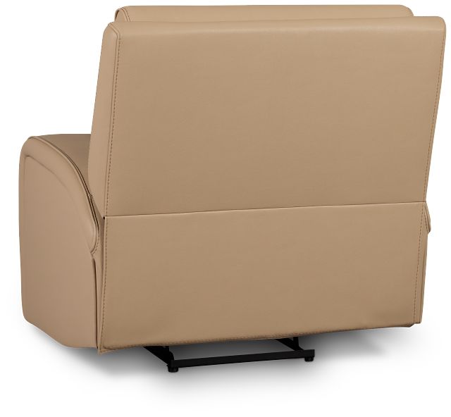 Rhett Taupe Micro Recliner