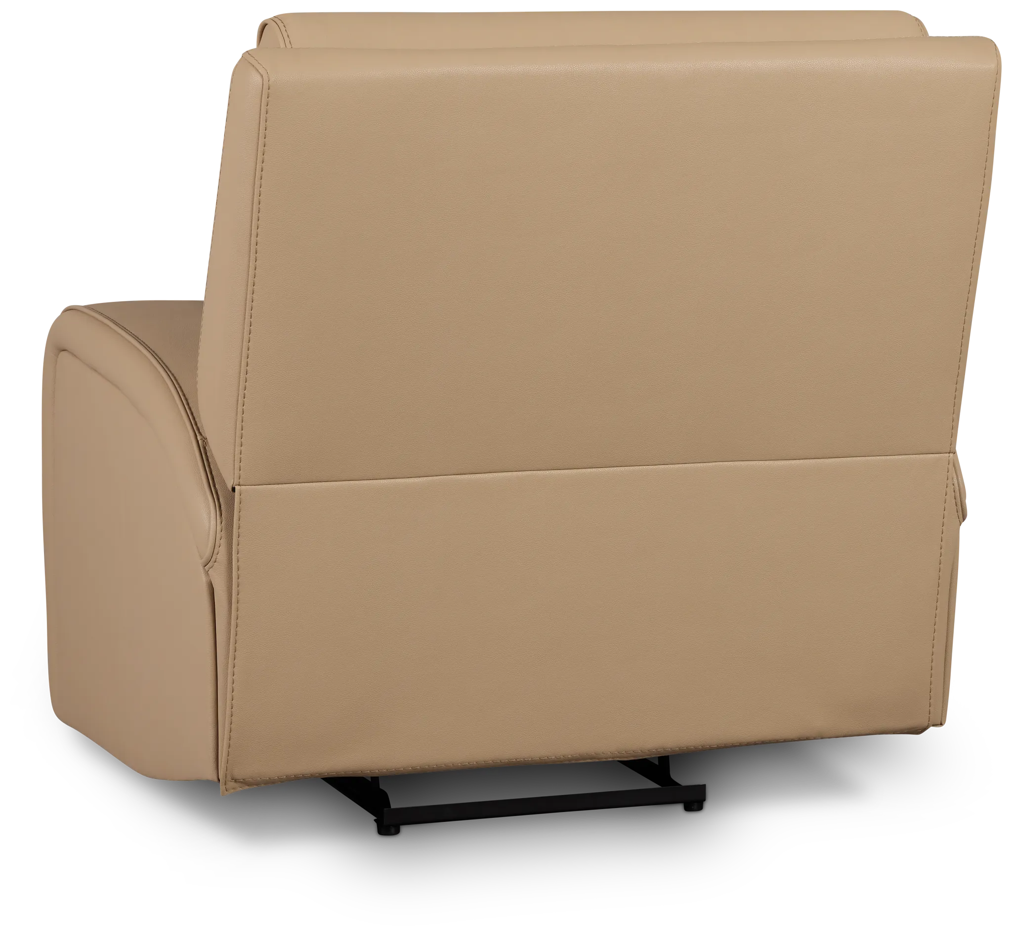 Rhett Taupe Micro Recliner