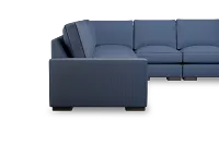Edgewater Revenue Dark Blue Large Two-arm Sectional