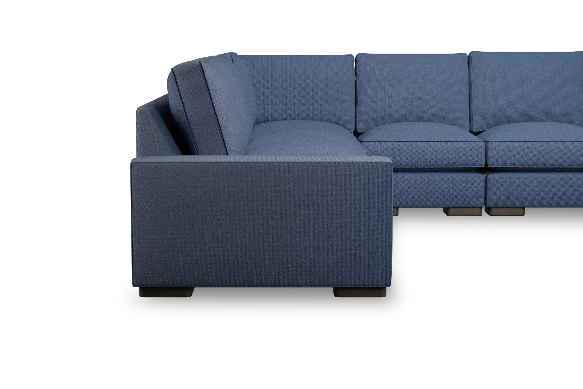 Edgewater Revenue Dark Blue Large Two-arm Sectional Edgewater Revenue Dark Blue Large Two-arm Sectional