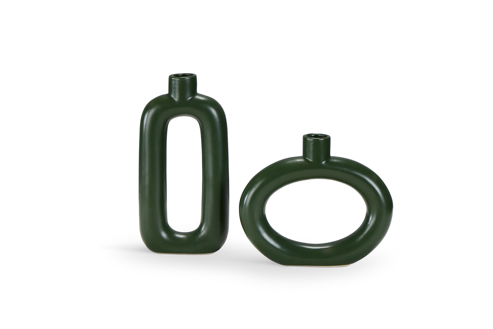 Vana Dark Green Large Vase