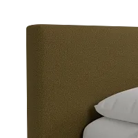 Grayton Elite Dark Green 44" Upholstered Platform Bed