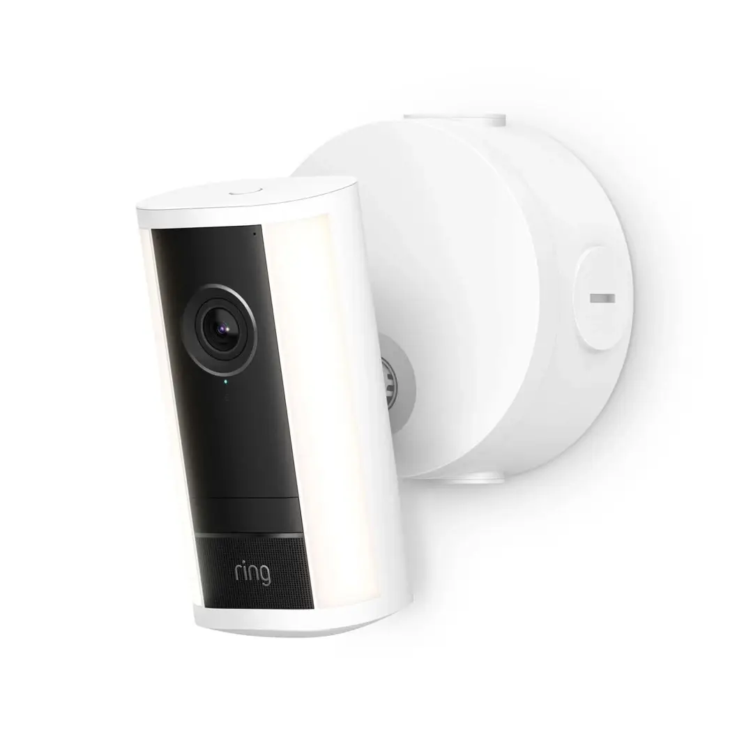 Ring Spotlight Cam Pro Poe White Outdoor Security Cameras Ring Spotlight Cam Pro Poe White Outdoor Security Cameras
