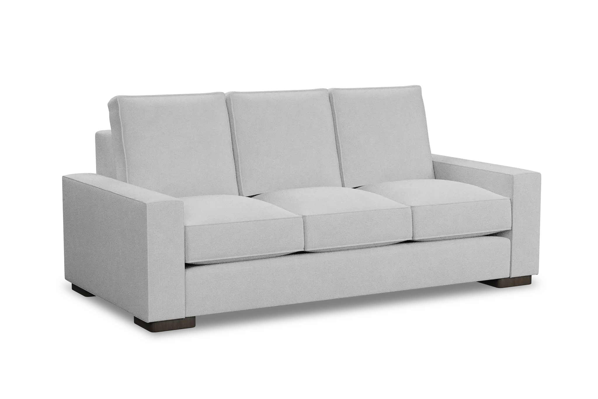 Edgewater Suave White 84" Sofa W/ 3 Cushions Edgewater Suave White 84" Sofa W/ 3 Cushions