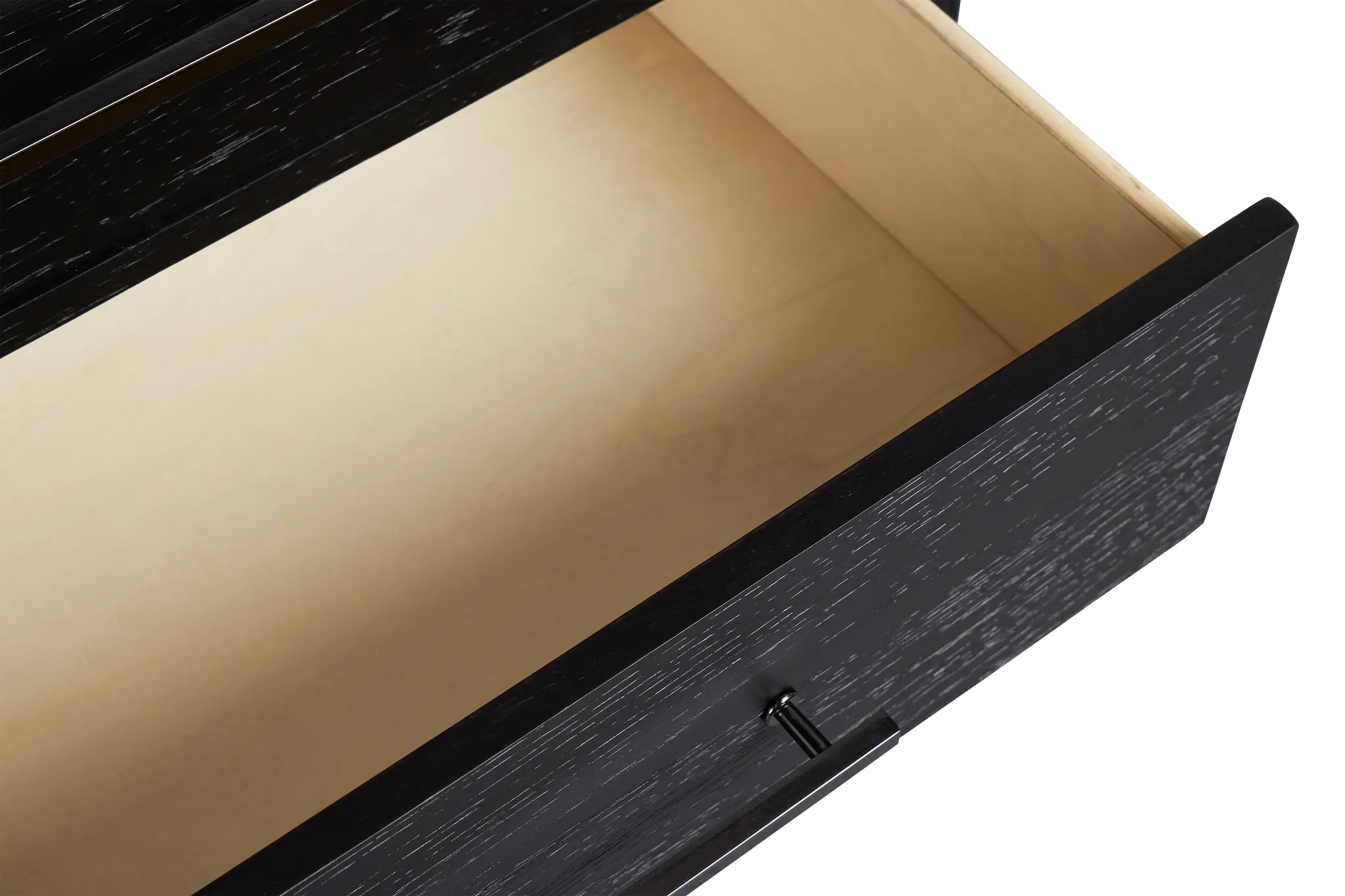 Alden Black Dresser & Mirror Alden Black Dresser & Mirror