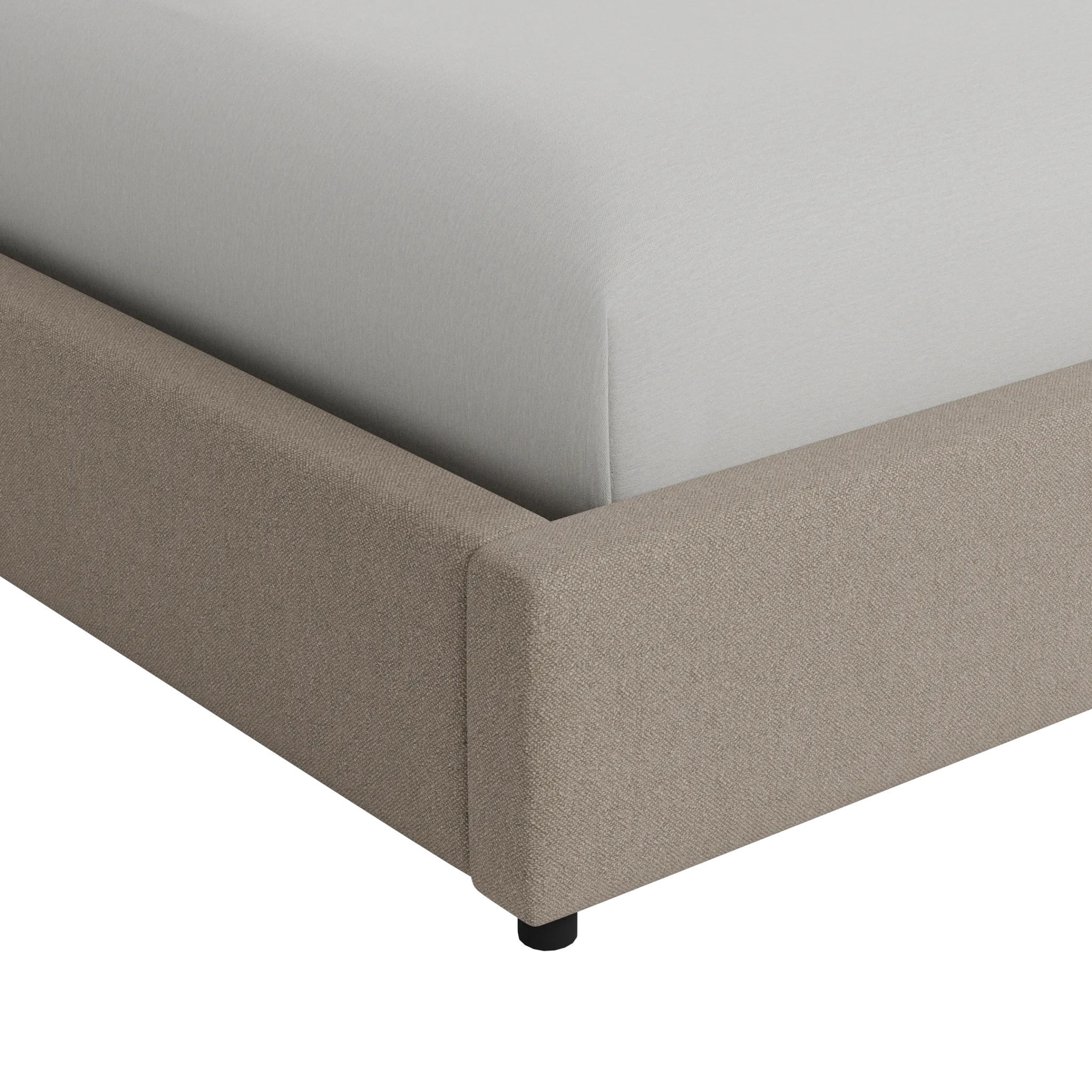 Captiva Elite Brown 48" Upholstered Shelter Bed