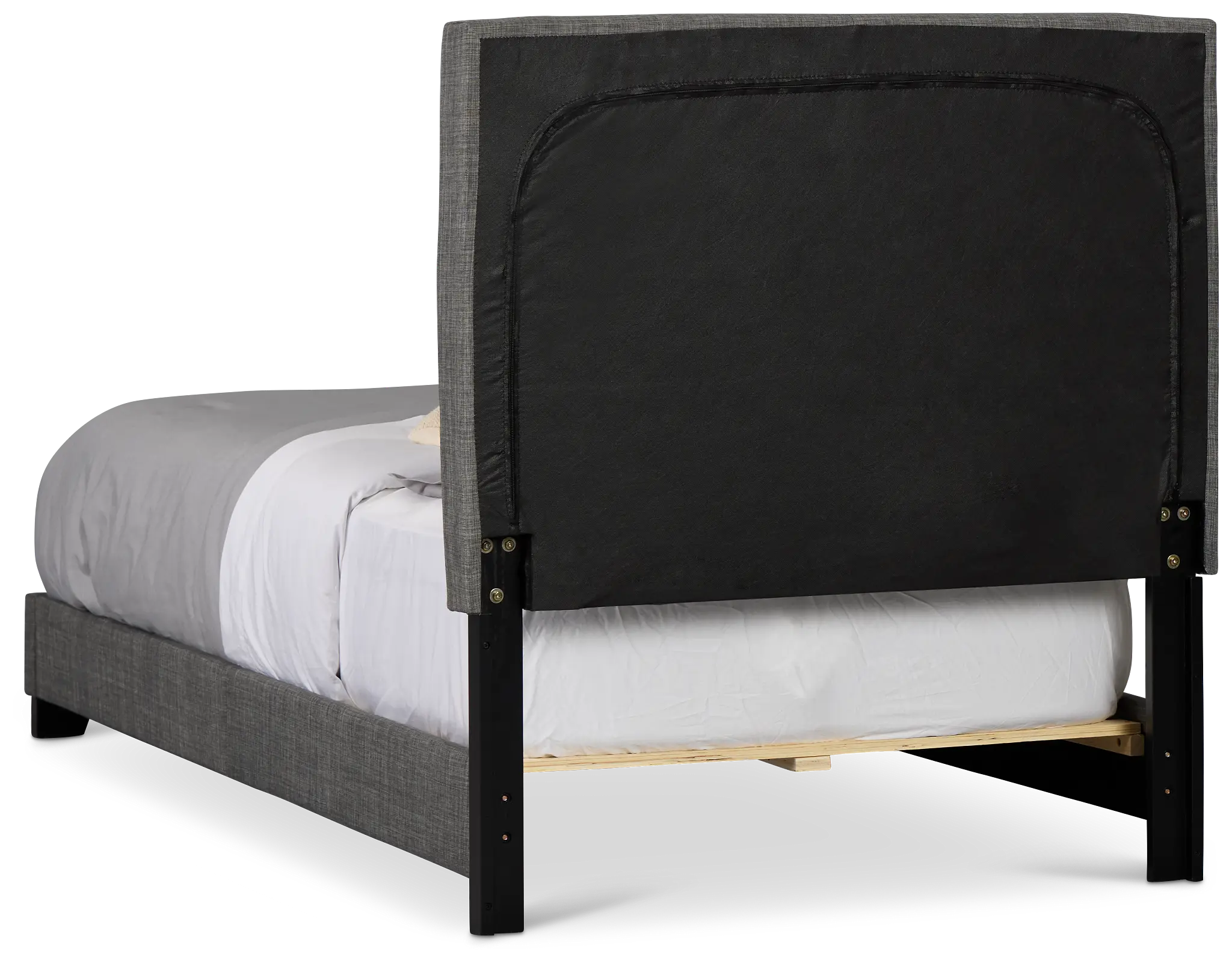 Flagler Gray Uph Panel Bed Flagler Gray Uph Panel Bed