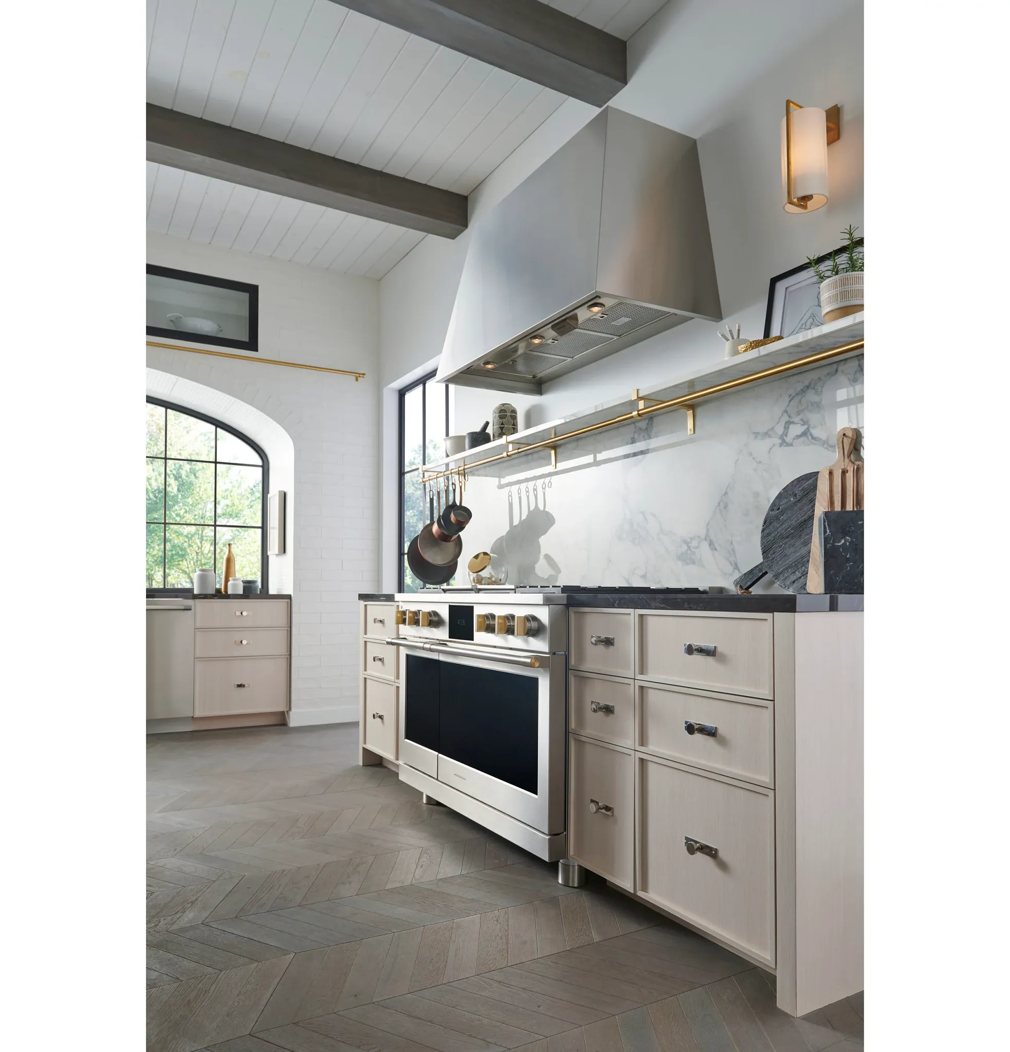 Monogram 48 Series Stainless Steel 48" Ductless Vent Hood