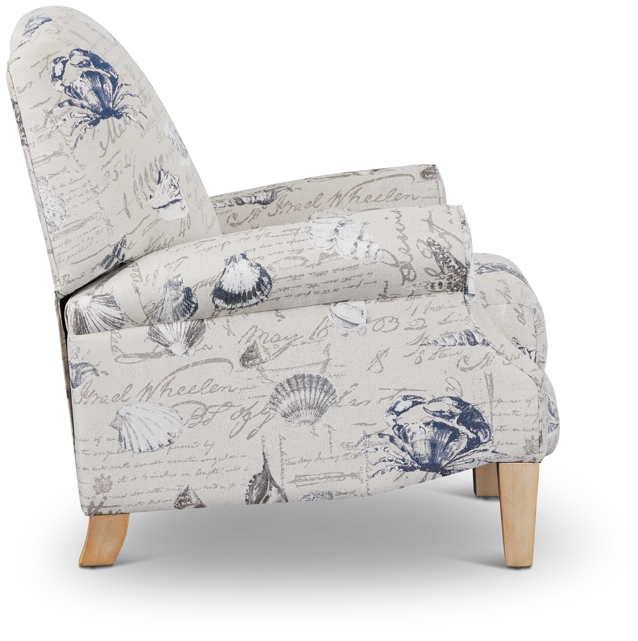 Shelly Light Beige Fabric Push Back Recliner Shelly Light Beige Fabric Push Back Recliner