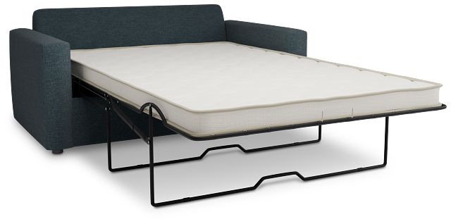 Siesta Elevation Dark Blue Fabric Innerspring Sleeper