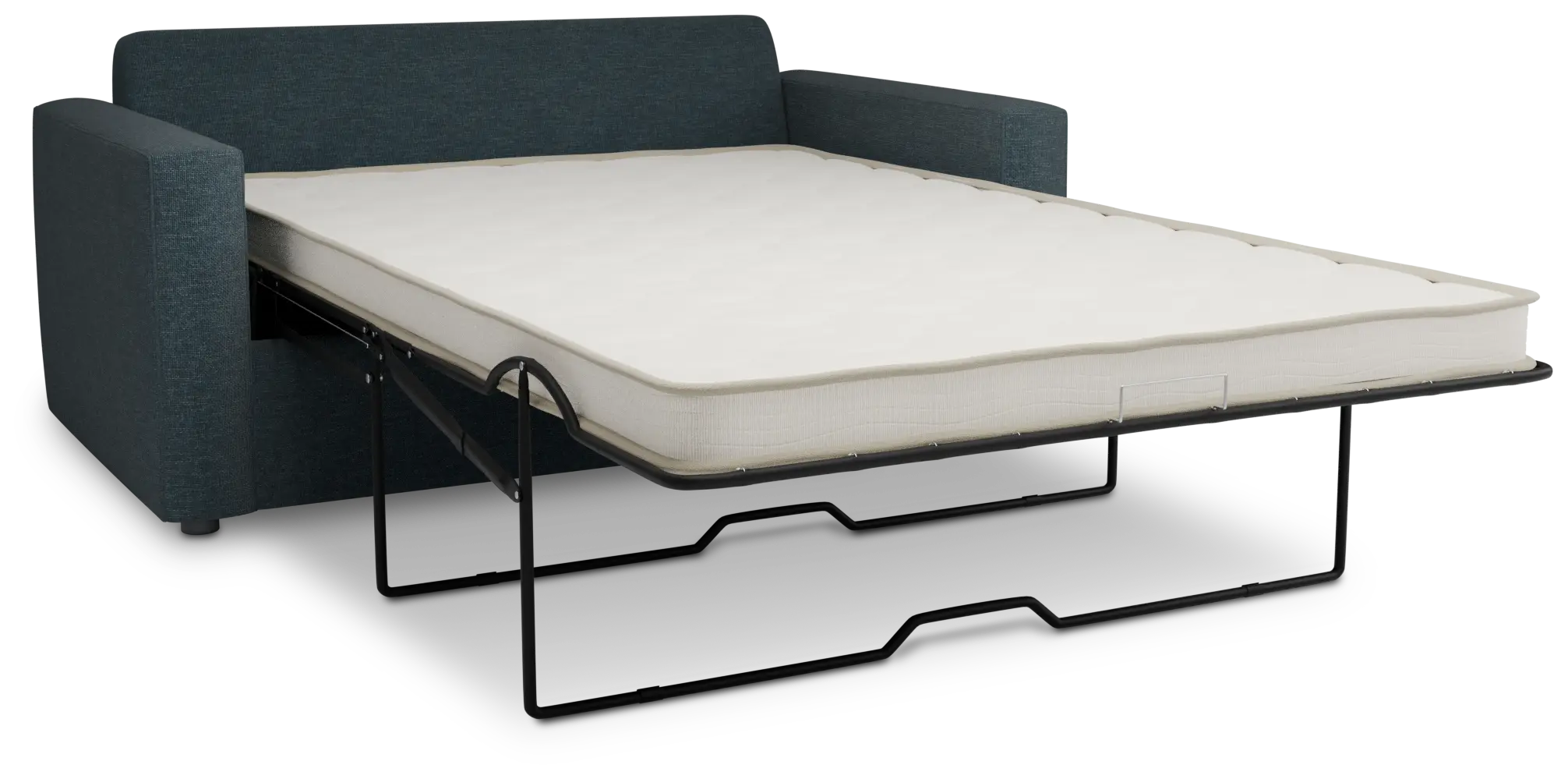 Siesta Elevation Dark Blue Fabric Innerspring Sleeper Siesta Elevation Dark Blue Fabric Innerspring Sleeper