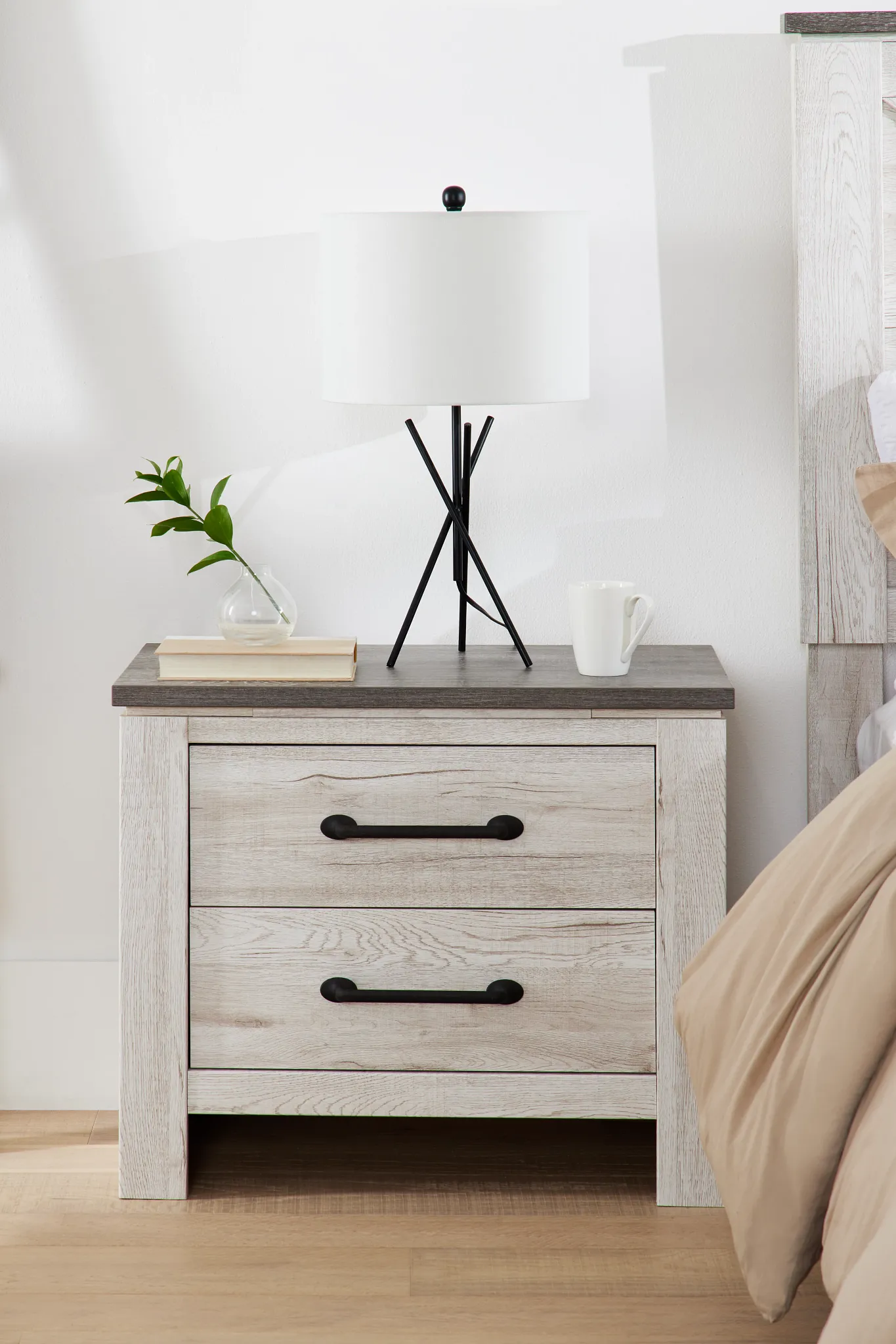 Blueridge Two-tone Nightstand