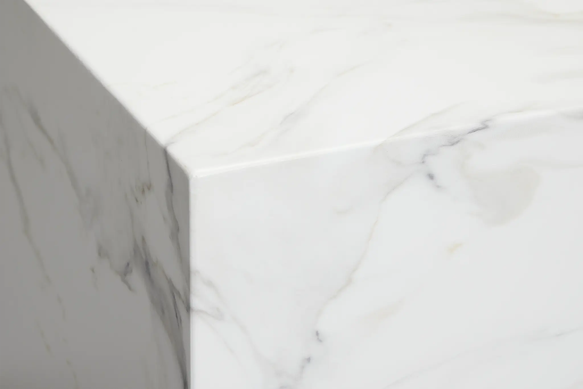 Vilano White Square End Table Vilano White Square End Table