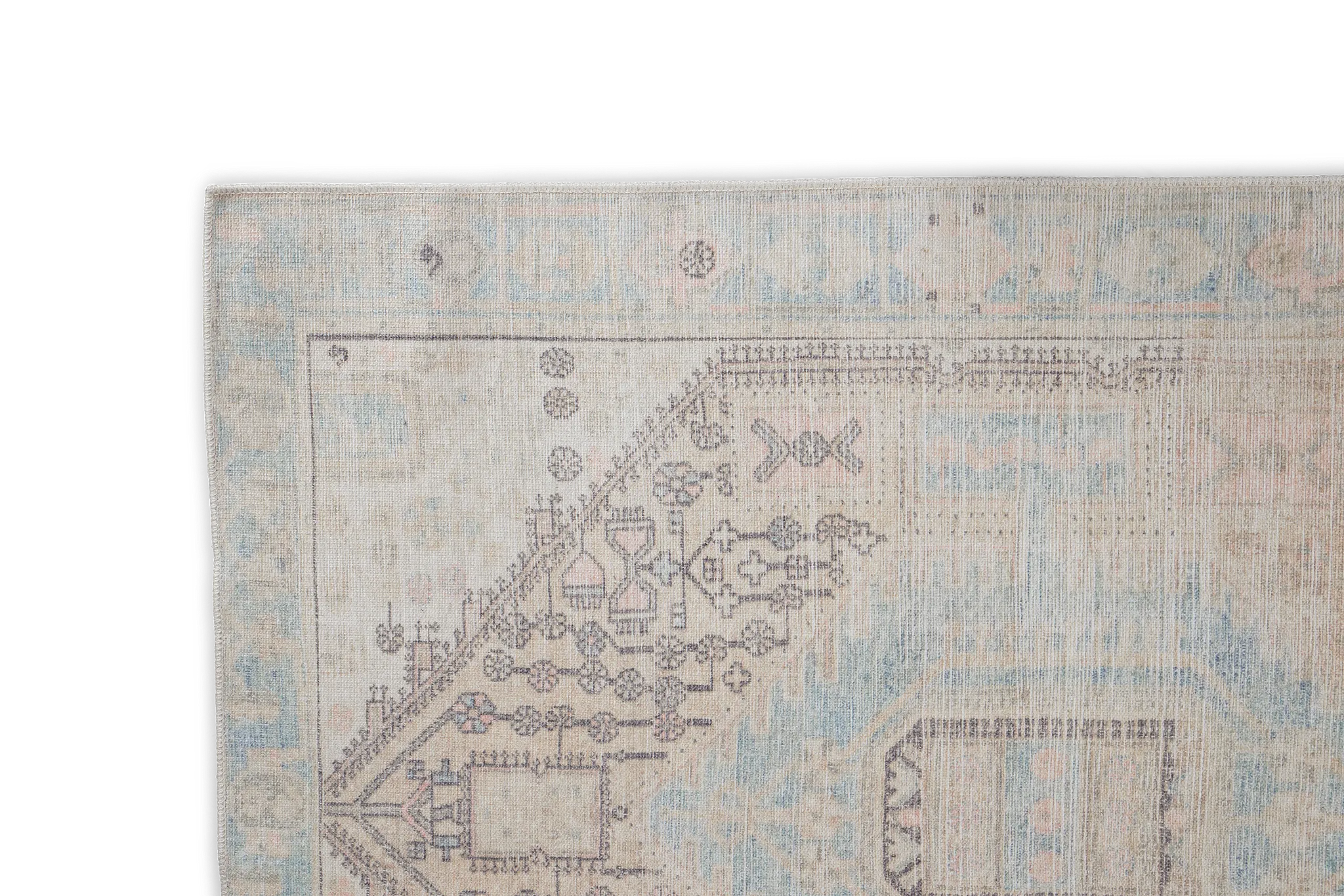 Emmy Light Blue 8x10 Area Rug