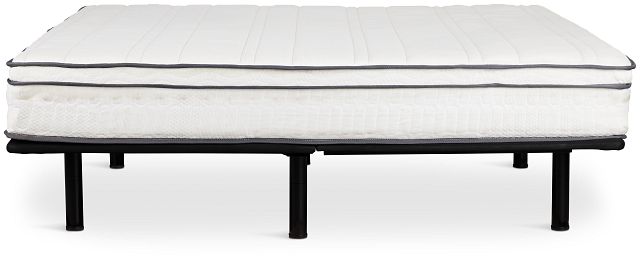 Rest & Renew 10" Hybrid Elevate Adjustable Mattress Set