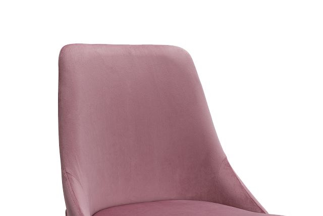 Cameo Light Pink 27" Upholstered Barstool