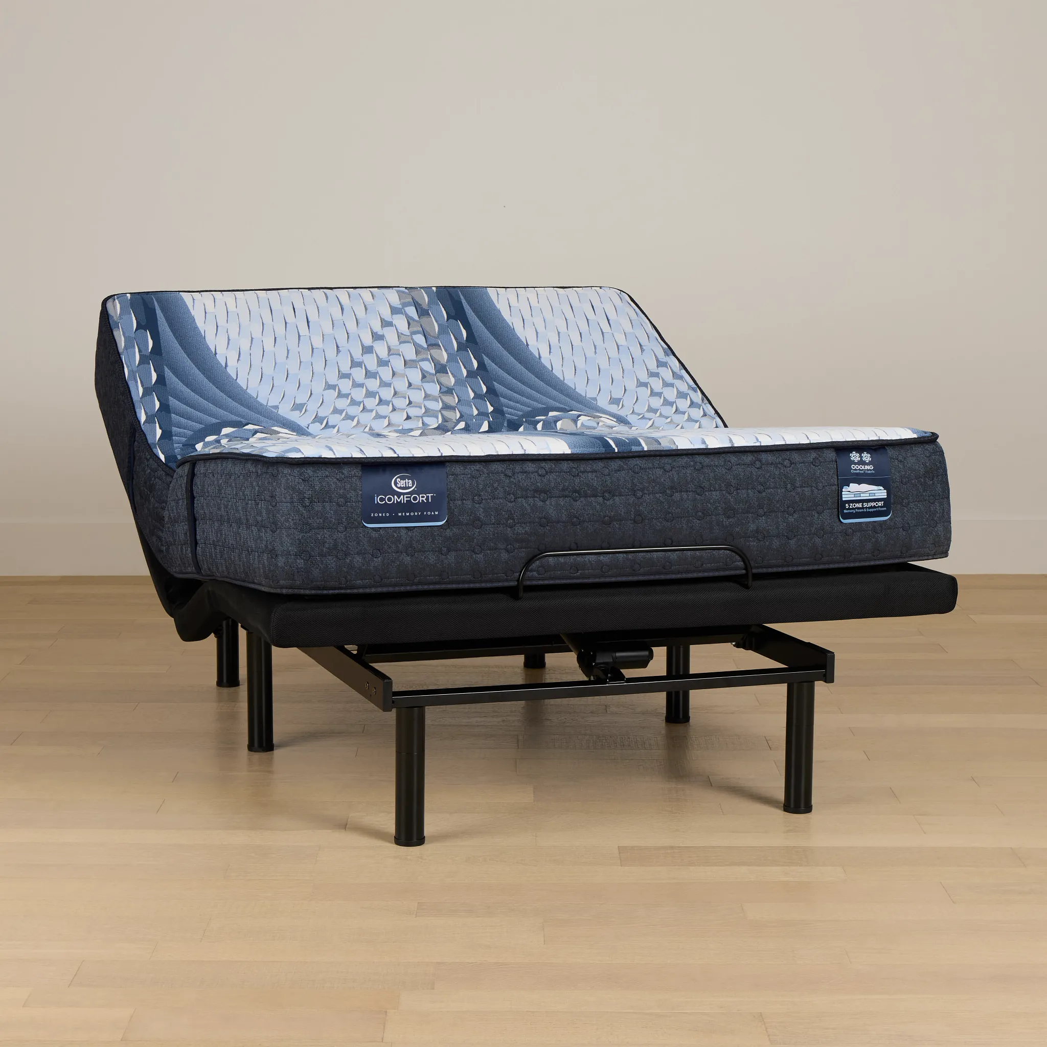 Serta Icomfort Elana Firm Elite Adjustable Mattress Set