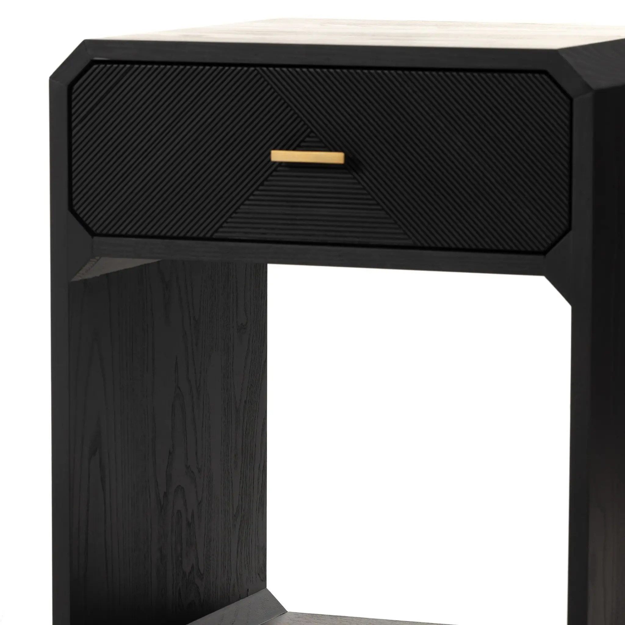 Four Hands Otie Black Nightstand Four Hands Otie Black Nightstand