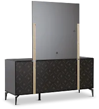 Oslo Gray Dresser & Mirror