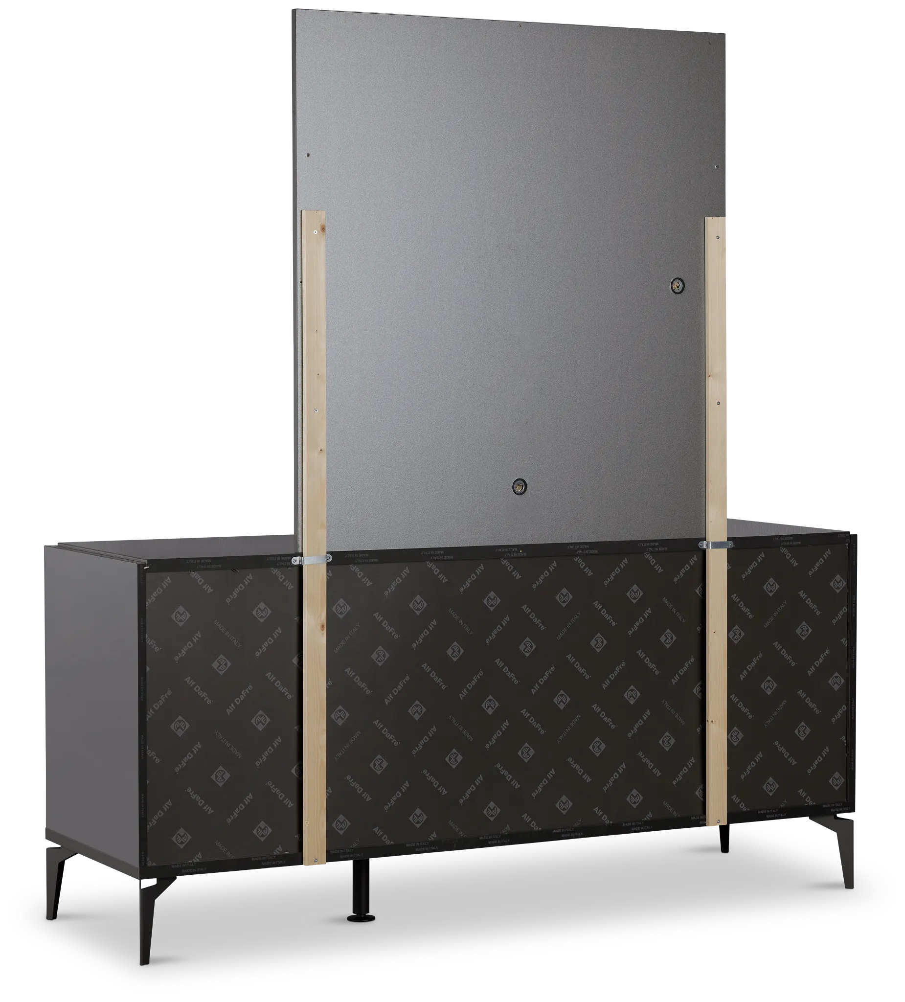 Oslo Gray Dresser & Mirror