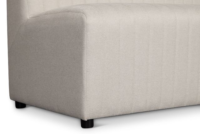 Tifton Light Beige Upholstered Dining Bench
