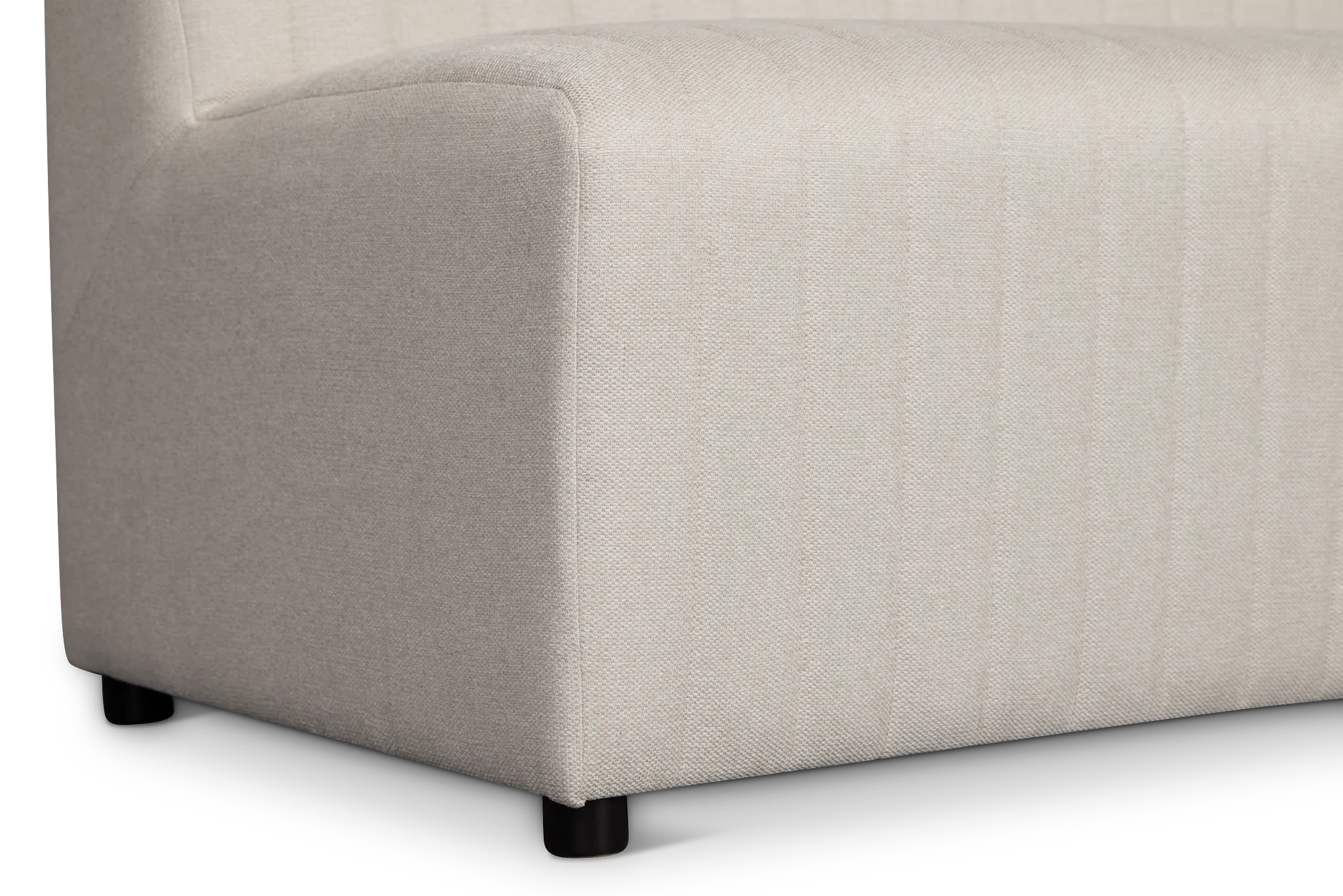 Tifton Light Beige Upholstered Dining Bench