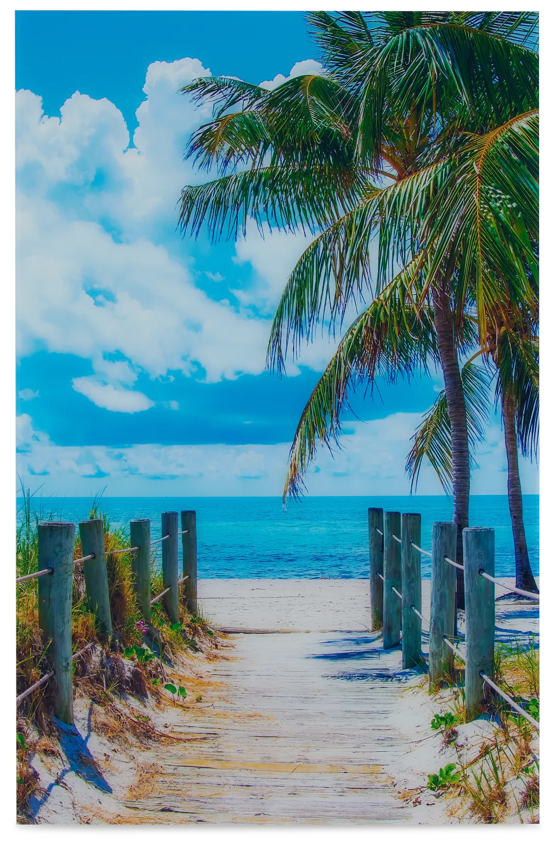 Beach Walk Acrylic Wall Art