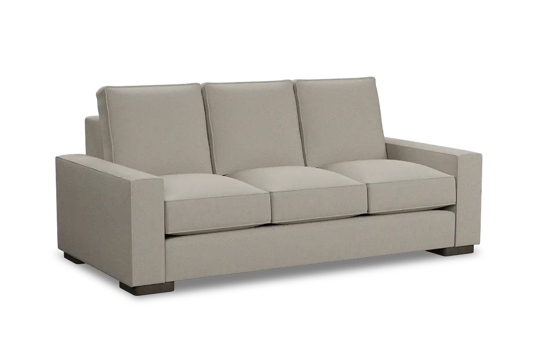 Edgewater Peyton Beige 84" Sofa W/ 3 Cushions Edgewater Peyton Beige 84" Sofa W/ 3 Cushions