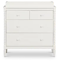 Lola White Youth Dresser