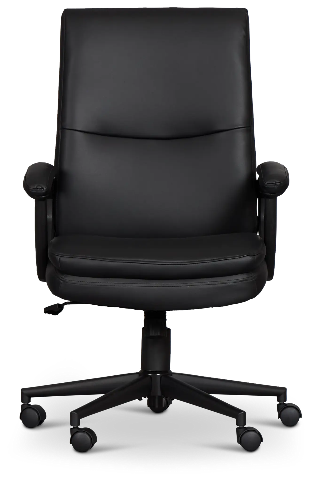 Krista Black Upholstered Desk Chair Krista Black Upholstered Desk Chair