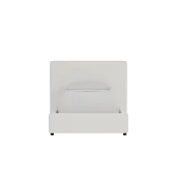 Grayton Elite Ivory 44" Upholstered Platform Bed